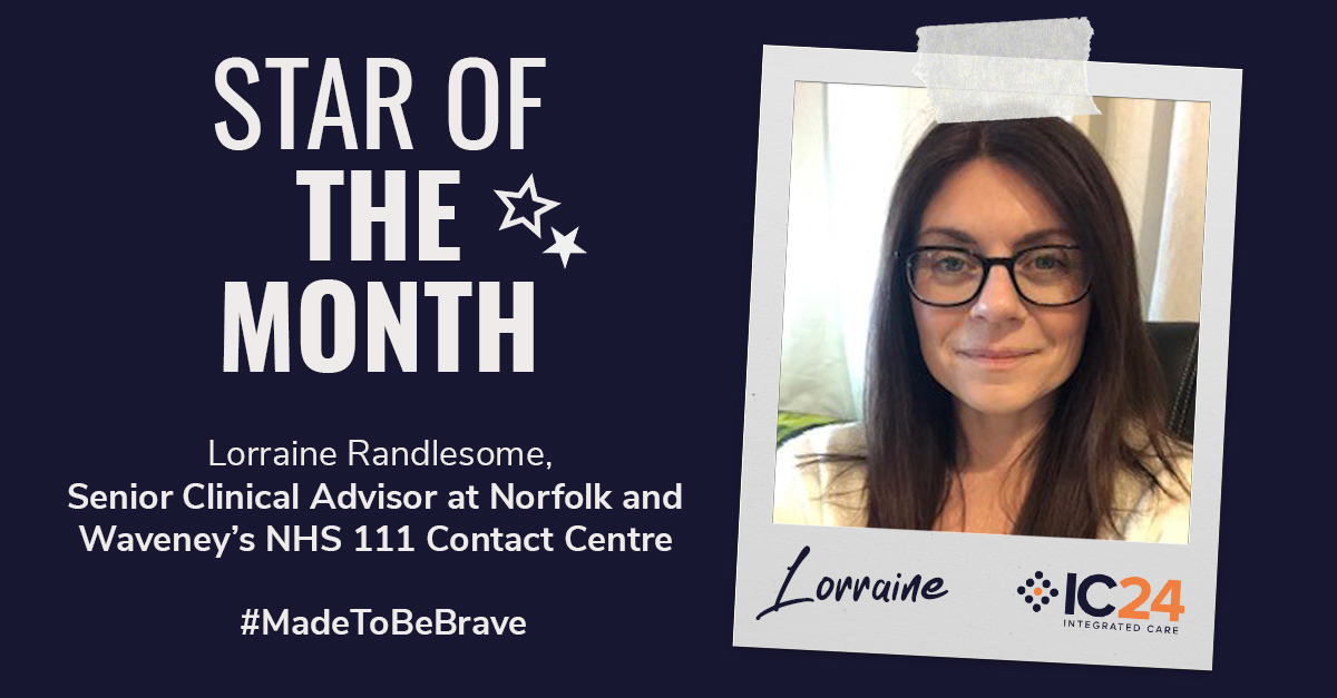 IC24's Star of the Month, Lorraine Randlesome, IC24