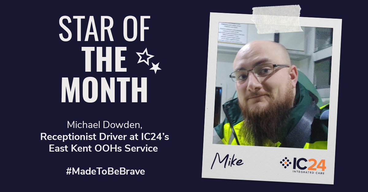 IC24's Star of the Month, Michael Dowden, IC24